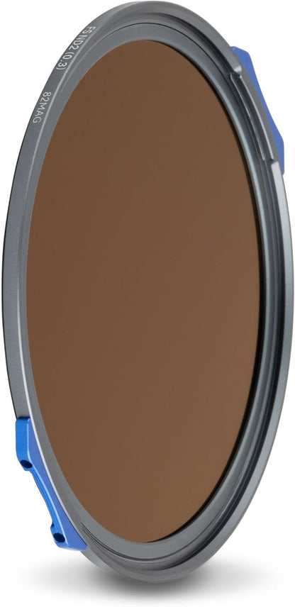 NiSi - JetMag Pro 82MAG FS ND2, Magnetic 1-Stop (0.3) Full Spectrum Neutral Density Filter – Nano Coated Optical Glass, Ultra-Slim Aluminum Frame, True Color, IR & UV Protection, Adapter Ring Required