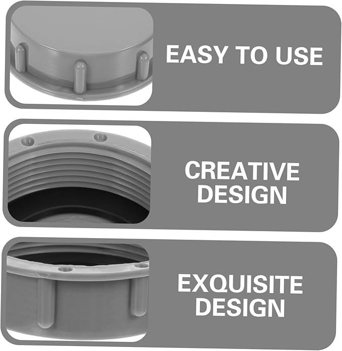 DOITOOL 12pcs Pp Drain Caps for Kitchen and Bathroom Sink Caps Inner Easy Installation Essential Household Accessory