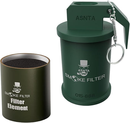 Personal Smoke Air Filter 2PCS Supporting Filter,Suitable for Capturing Smoke and Removing Odors in Cars, Offices and Bedrooms, Durable for 500 Times of Use, Easy Breathing