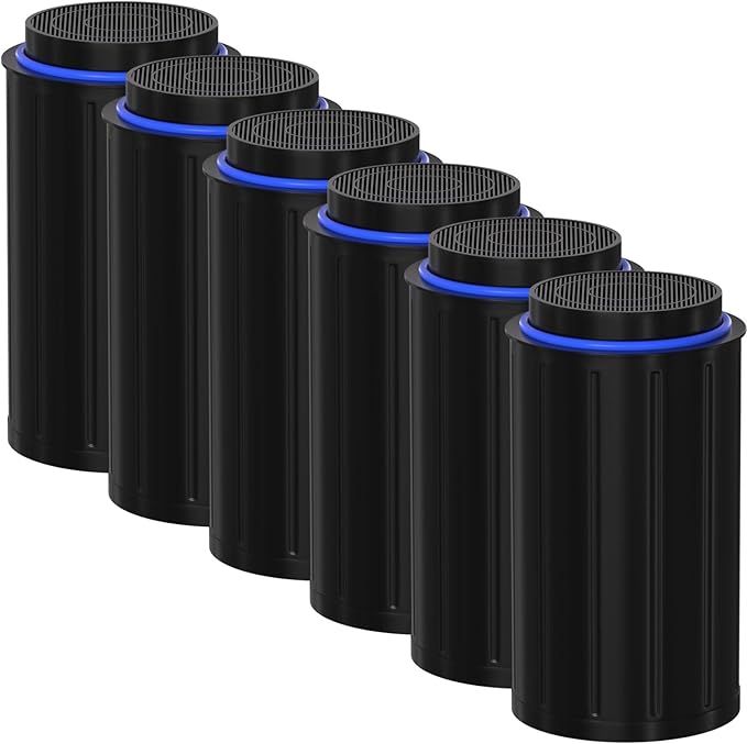 FC-50 Replacement Filters Compatible with Vitamix FoodCycler FC-50 and and FC-30 models, with Activated carbon filters, Pack of 6