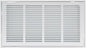 20"W x 10"H [Duct Opening Size] Steel Return Air Filter Grille - Removable Face/Door for 1 inch Filters -HVAC Vent Cover Grill - White [Outer Dimensions: 22 5/8"W X 12 5/8"H]