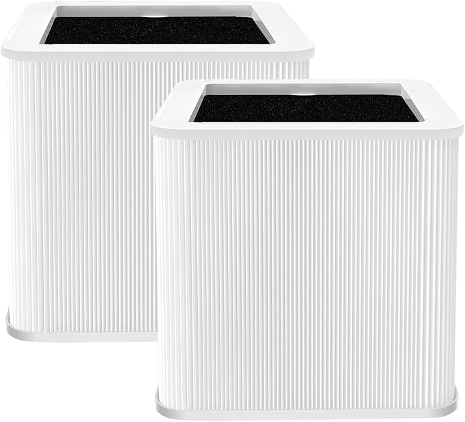2-Pack Premium Filter Replacement Compatible with 211+ Air Purifier, 2-in-1 Replacement Filter