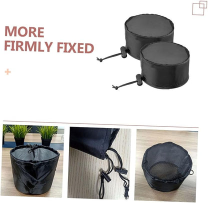 2pcs Duct Vent Covers Oxford Cloth Plant Tent Covers Dust for Grow Tents Easy Installation for Indoor Gardens and Ventilation Systems
