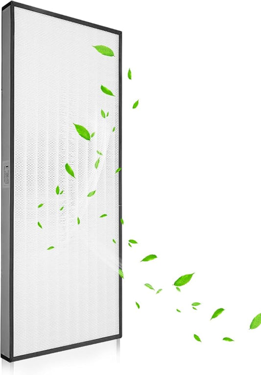 FFU,HEPA H14 LaminarFlowHoodFilterReplacement Kit 1 piece,Updated Fan Filter UnitcompatiblewithLaminarFlowHood FFU 46.2”x22.6”,100/ISO level 5,Mushroom with Safety Lock