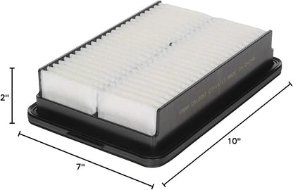 FRAM Extra Guard Rectangular Panel Engine Air Filter Replacement, Easy Install w/Advanced Engine Protection and Optimal Performance, CA12057