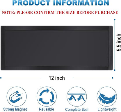 Magnetic Floor Register Vent Covers, 5.5 x 12 Inch Superior Hold Vent Covers for Home, Air Vent Covers for Sealing Floor, Wall, and Ceiling Registers, RV and HVAC