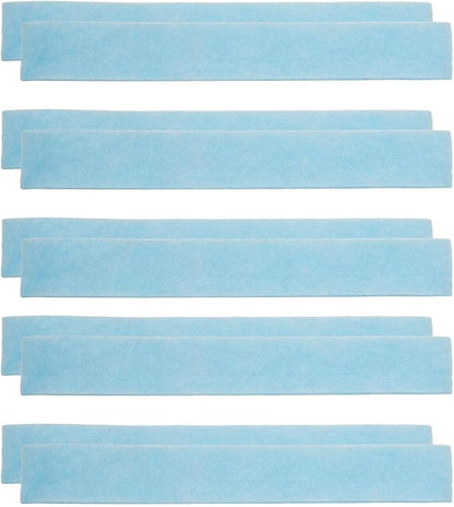 PUREBURG 10-Pack MAC-408FT-E Replacement Filter Compatible with Mitsubishi Electric MAC-408FT-E MSL-GL15NA Air Conditioner, No Frames .WALL-MOUNTED System