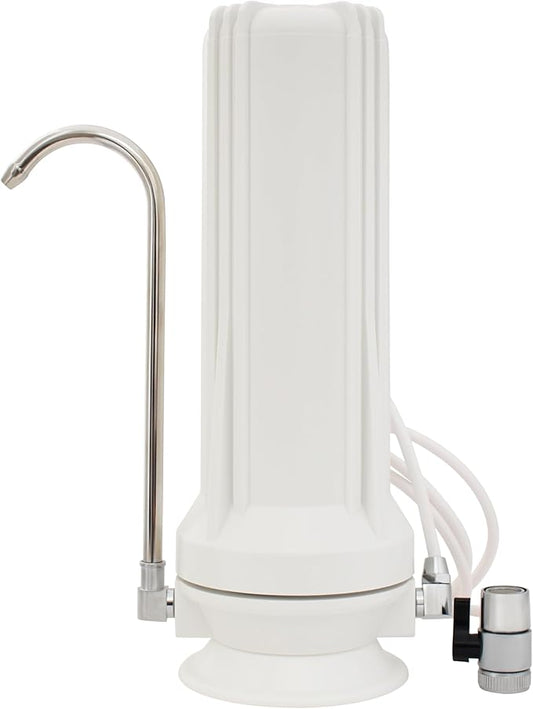 Anchor AF-3110 10-Stage Alkaline, Mineral, Anti-oxidizing Countertop Water Filter (White)