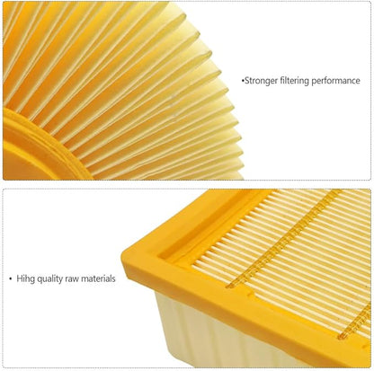 VF130H HEPA Filter Compatible with Bosch VAC090A VAC090B VAC140A VAC140B Dust Extractors, Pack of 1, for Dry-Vacuuming Only