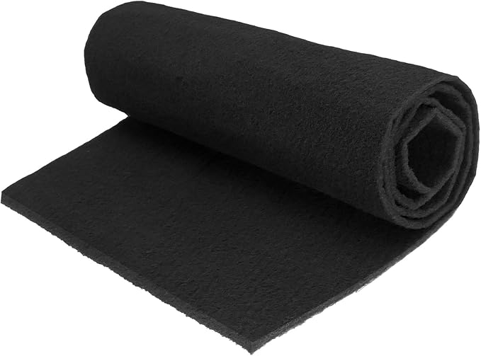 Activated Carbon Filter Carbon Air Pre Charcoal Hepa AC Vent Carbon Fabric Air Sheet for Air Purifiers (50 x 16 x 0.2)