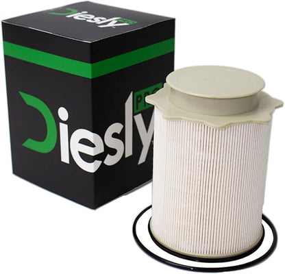 Diesly Pro 6.7L Cummins Fuel Filters | LIFETIME INJECTOR WARRANTY | Replacement for 2013-2018 Dodge Ram 2500 3500 4500 5500 | Replaces# 68197867AA, 68157291AA Diesel Engines