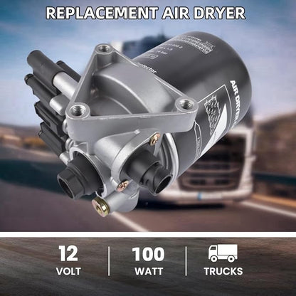 12V 100W Air Dryer Replacement for Volvo 21440978 4324252000 S4324252000 with Coalescing Cartridge