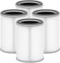 Nispira 3-in-1 True HEPA with Activated Charcoal Replacement Filters, Compatible with TOPPIN TPAP001 Air Purifier Comfy Air C2, 4-Packs
