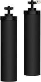 Waterdrop Upgrade NSF/ANSI 372 Certified Water Filter, Silver Ions Added, Replacement for Berkey® BB9-2® Black Filters, Berkey® Gravity Water Filter System and Waterdrop King Tank Series
