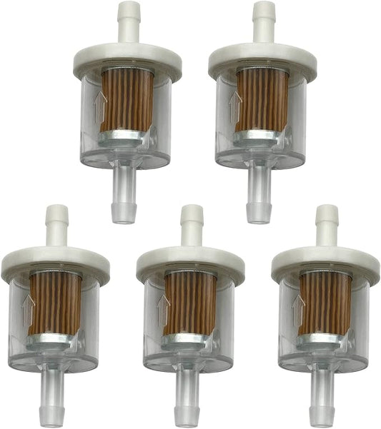 Replacement Fuel Filter for BS 1/4 Inch Inline 40 Micron Fuel Filter Compatible with Kawasaki FH430V