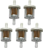 Replacement Fuel Filter for BS 1/4 Inch Inline 40 Micron Fuel Filter Compatible with Kawasaki FH430V