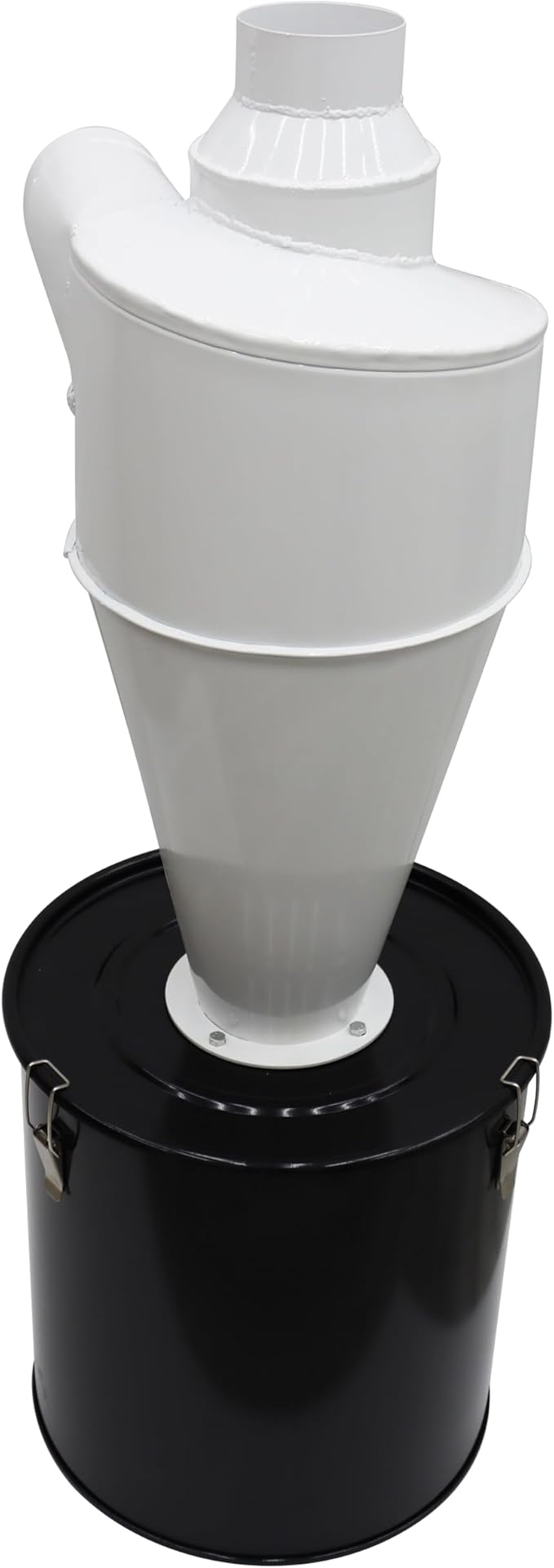 TECHTONGDA Cyclone Dust Separator 3.94inch Outlet for Vacuum Dust Collector Extractor Filter Woodworking with 13.2 Gallon Collection Drum