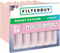 Filterbuy 20x24x12 6-Pocket Air Filter MERV 14 HVAC Replacement (1-Pack)