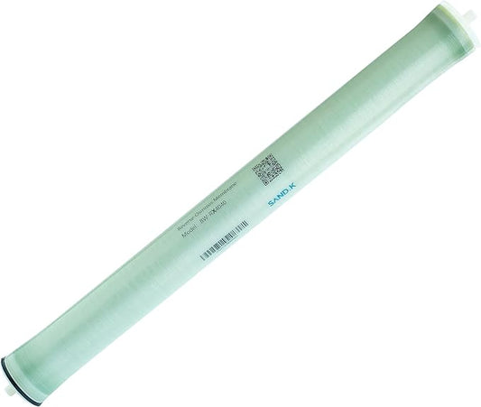XLP4040 Industrial RO Membrane, 4 x 40 inch 2600GPD Extra Low Pressure 100PSI Reverse Osmosis Filter Replacements for brackish water Desalination, Wastewater Recycling