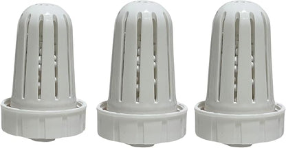 Nispira Mist Demineralization Cartridge Filter Replacement Compatible with Aennon Cool Mist Ultrasonic Humidifier | Prevents Mineral Deposit Hard Water White Dust | Pack of 3