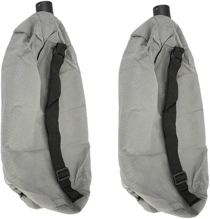 Wall Grinder Vacuum Bag for Dust- Self-Priming Sandpaper Machine, Dust Collector Replacement Part for Renovation Tools, Grey(2PCS)