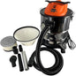 Pellethead Ash Vault Pro | 10-Amp Ash Vacuum for Fireplaces, Pellet Stoves & BBQs – 5-Gal Capacity, Dual HEPA, Heat-Resistant Hose, Steel Tank