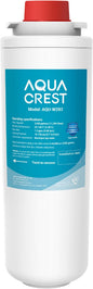 AQUA CREST Replacement Filter for Elkay® 51300C, [No CHIP] Compatible with Elkay® ezH20® and Halsey Taylor® Bottle Filling Stations, NSF/ANSI 42, Reduces Chlorine, Bad Taste & Odor, 1 Pack