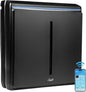 Rabbit Air, A3 SPA-1000N Air Purifiers for Home, Ultra Quiet HEPA Air Purifier - Wall Mountable Air Purifiers for Home Large Room, Allergies, Dust, Mold, Smoke & VOCs - (Black, Pet Allergy Filter)