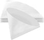 20 pcs 10 Inch Fryer Oil Filter, Non Woven Cooking Deep Oil Cones Strainer Grease Maple Syrup Beeswax Filter for Restaurant Kitchen Cafe Hotel Food Truck