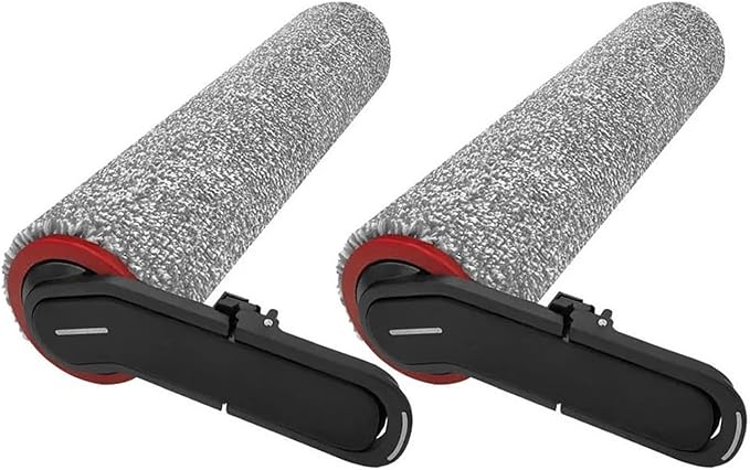 Compatible For Dreame H40 Ultra/H40 Pro Wet Dry Vacuum Cleaner Floor Scrubber Parts Main Roller Brushes(2pcs)