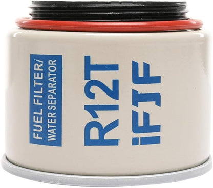 iFJF Marine Fuel Water Separator Element of R12T Fuel Filter/Water Separator 120AT NPT ZG1/4-19 Fits Diesel Engine Replaces S3240 18-7947