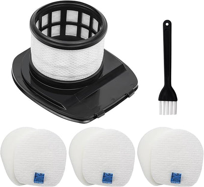 IX141 Filter Replacement for Shark IX141AMZ IX140 IX142 IX144 IZ140 IZ141 IZ142 IZ242 WZ140 WZ240 WZ250 UZ145 UZ155 QZ140 Pet Cordless Stick Vacuum, Part 616FJ140 & 617FJ140, 1 HEPA 3 Foam Felt Filter