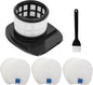 IX141 Filter Replacement for Shark IX141AMZ IX140 IX142 IX144 IZ140 IZ141 IZ142 IZ242 WZ140 WZ240 WZ250 UZ145 UZ155 QZ140 Pet Cordless Stick Vacuum, Part 616FJ140 & 617FJ140, 1 HEPA 3 Foam Felt Filter