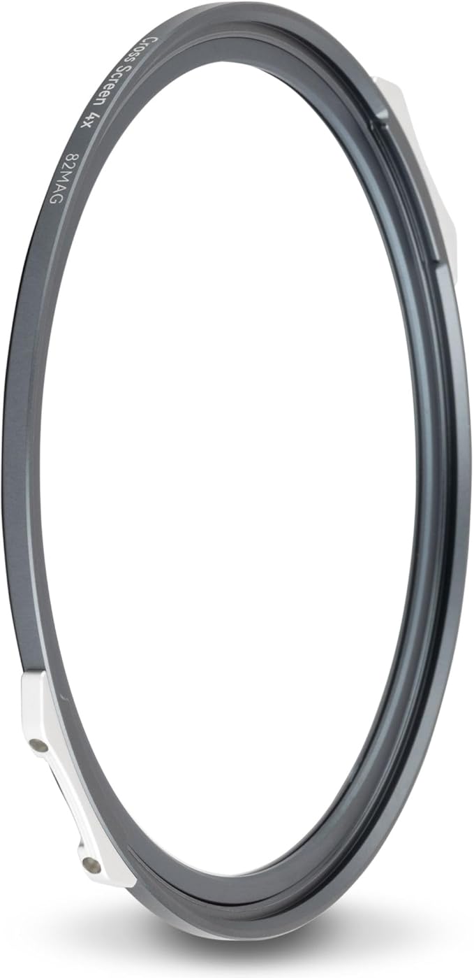 NiSi - JetMag Pro 82MAG Cross Screen 4X Filter - Magnetic Starburst Lens Filter for Stunning Four-Point Effects, Nano Waterproof Coated Optical Glass and Ultra-Slim Frame - Lens Adapter Ring Required