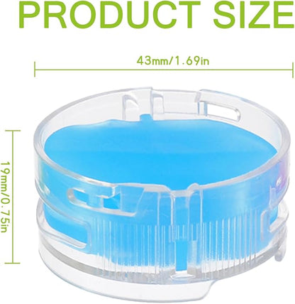 Odor Neutralizer Cartridge Replacement for Shark AZ3000 AZ3002 HZ3000 HZ3002 HZ702 IZ862H IZ562H ZD550 ZU102 LA702 Odor Elimination Replacement 1541FC3000(Pack of 4pcs,Bluebell)
