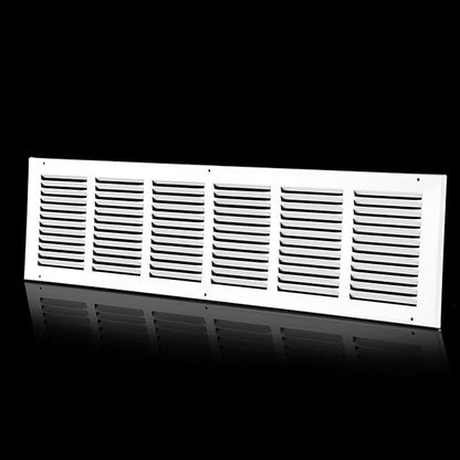 30x6 Return Air Grille(Duct Opening Size),Air Return Vent Cover,Flat Vent Cover,Rejillas De Aire Acondicionado para Casa,Return Air Grilles,Outer Dimensions:31.75"Wx7.75"H(30"W x 6"H, Duct Opening)