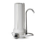iSpring CT10-W Countertop Water Filter, Multi-Layer Faucet Water Filter System with Versatile Faucet Adapter, Reduces Heavy Metals, Bad Odor, and Chlorine, White
