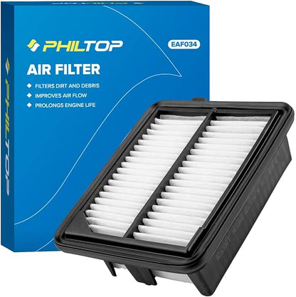PHILTOP Engine Air Filter, CA11399 Compatible with Honda Accord 2014-2015 2017-2022(Hybrid Only), CR-V 2020-2022 (Hybrid Only) L4 2.0L, FULL HYBRID EV-GAS, Rigid Panel
