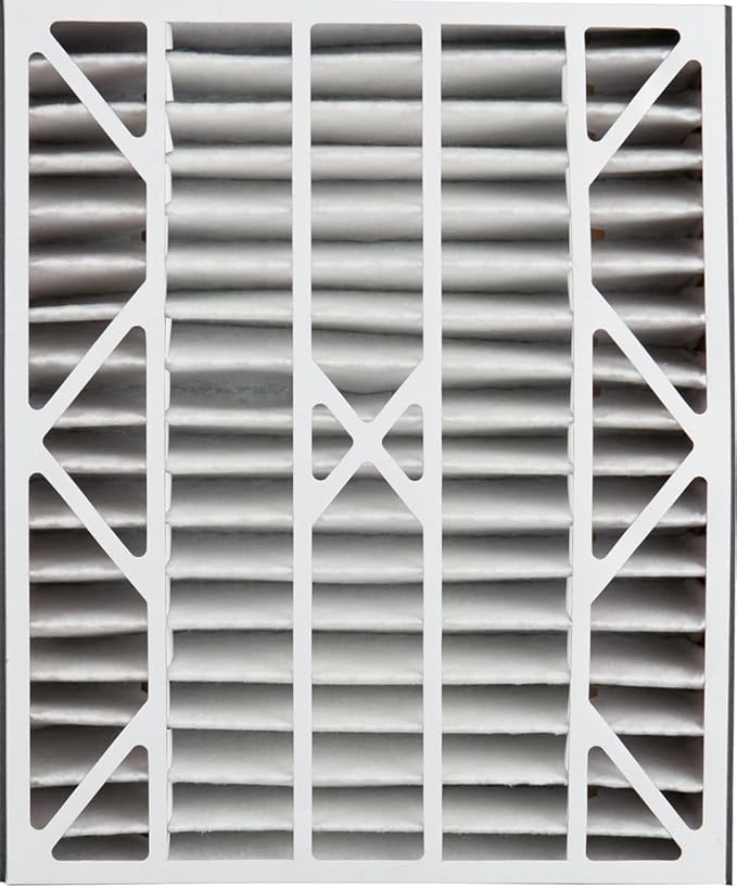Nordic Pure 20x25x5 (Actual Size: 19 3/4 x 24 1/4 x 4 7/8) Air Bear AC Filter Replacement MERV 14 Plus Carbon 1 Pack