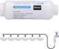 CozyCabin Mist Calcium Inhibitor Filter Outdoor Misting System Filter, Prevent Nozzles Clogging for Garden Patio Mister