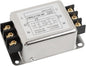 Single-Phase Two-Stage Power Supply Filter for Industrial Equipment — Conducted Noise Suppressor, Compact Chassis Mount, Alloy Housing, 250V, 3A/6A/10A/20A(10A)