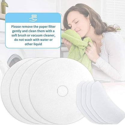 REDYY 20 Pieces Cloth Portable Dryer Exhaust Filters Set Universal Dryer Lint