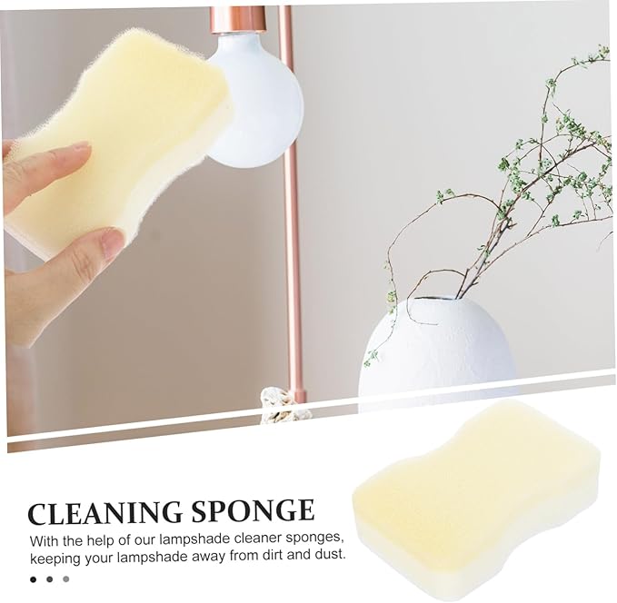 30pcs Reusable Lampshade Cleaning Sponges for Dust and Soot Removal for Fabric and Artwork Care No Water Needed Easy to Use for Home Cleaning Tasks