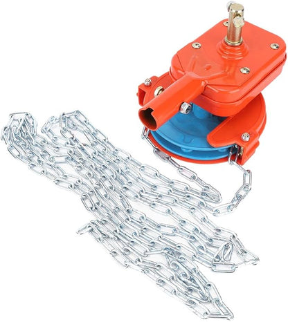 HEEPDD Manual Film Coiler, Manual Filters Air Filters Film Coiler Device Greenhouse Side Top Film Coiling Machine Gardening Tool for Greenhouse Side Top Film Coiling