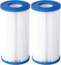 Pool Filter Cartridge for Type A or C,2 Pack Compatible with 29000E/59900E Aboveground Pools,Type A/C Reusable Swimming Filter for 1000/1500/530 GPH Filter Pump