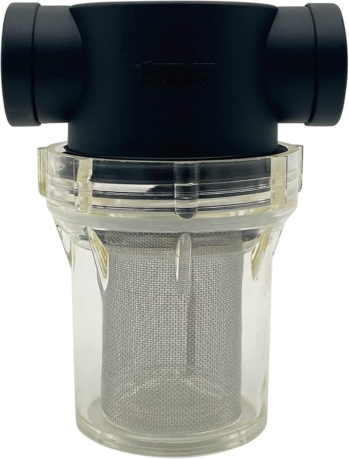 Female NPT in-Line Strainer with Stainless Steel Filter Screen (1 inch 40 mesh)