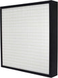 16x25x4 Mini-Pleat Synthetic Panel Air Filter – 4” – Single Header Plastic Frame – MERV 15 ASHRAE 52.2 – High-Efficiency HVAC Filter for Commercial & Industrial Use – (Pack of 3)