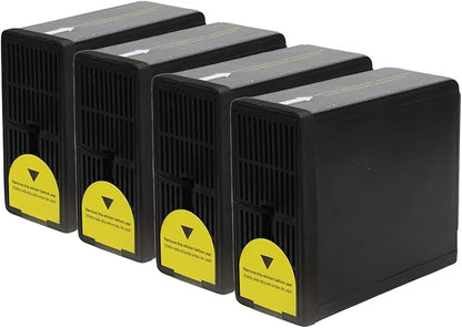 PUREBURG Replacement Filters Compatible with Airthereal Electric Kitchen Waste Composter (R500/R500-V),4-Pack Activated Carbon Air Clean