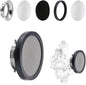 Carburetor Carb 40mm Velocity Stack Air Filter Cleaner Modified Trumpet with Sponge Filter Steel Mesh for VM22 PZ22 CT200U Shortest Fast Intake Suggest for Small Displacement (Silver,40mm)