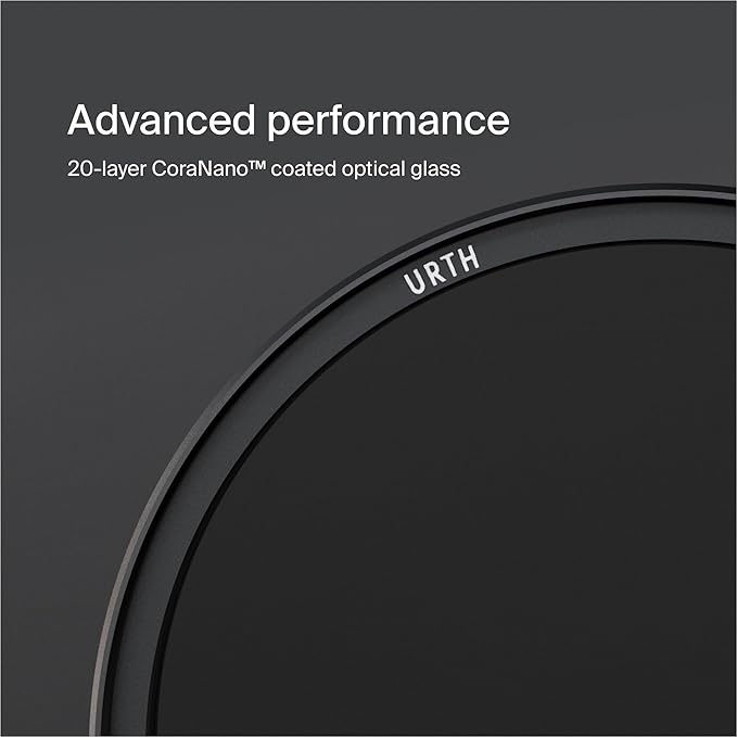 Urth 52mm Magnetic Ethereal Black Mist ¹⁄₁ Diffusion Lens Filter (Plus) — Cinematic Effect, 20-Layer Nano-Coated Light Dispersing Particles